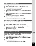 Preview for 110 page of Pentax Optio 43WR Operating Manual