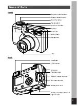 Preview for 11 page of Pentax Optio 450 Operating Manual