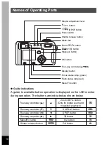 Preview for 12 page of Pentax Optio 450 Operating Manual