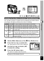 Preview for 47 page of Pentax Optio 450 Operating Manual