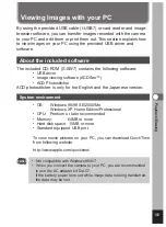 Preview for 105 page of Pentax Optio 450 Operating Manual