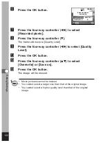 Preview for 124 page of Pentax Optio 450 Operating Manual