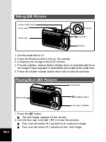 Предварительный просмотр 8 страницы Pentax Optio 50L Getting To Know Manual