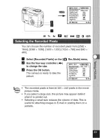 Предварительный просмотр 45 страницы Pentax OPTIO 550 Operating Manual