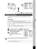 Предварительный просмотр 51 страницы Pentax OPTIO 550 Operating Manual