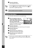 Предварительный просмотр 92 страницы Pentax OPTIO 550 Operating Manual