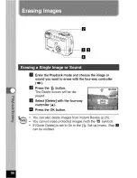 Предварительный просмотр 98 страницы Pentax OPTIO 550 Operating Manual