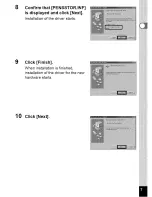 Preview for 9 page of Pentax Optio 555 Connection Manual