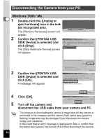 Preview for 18 page of Pentax Optio 555 Connection Manual