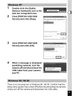 Preview for 19 page of Pentax Optio 555 Connection Manual