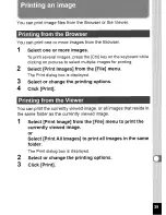 Preview for 37 page of Pentax Optio 555 Connection Manual