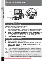 Preview for 18 page of Pentax Optio A30 Operating Manual