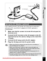 Preview for 21 page of Pentax Optio A30 Operating Manual