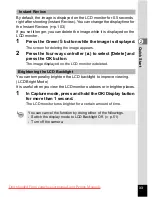 Preview for 35 page of Pentax Optio A30 Operating Manual