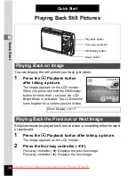 Preview for 36 page of Pentax Optio A30 Operating Manual