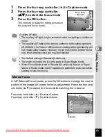 Preview for 85 page of Pentax Optio A30 Operating Manual