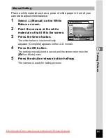 Preview for 93 page of Pentax Optio A30 Operating Manual