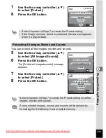 Preview for 133 page of Pentax Optio A30 Operating Manual