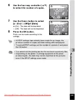 Preview for 137 page of Pentax Optio A30 Operating Manual