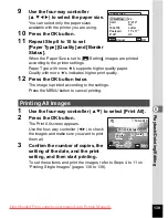 Preview for 141 page of Pentax Optio A30 Operating Manual