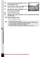 Preview for 144 page of Pentax Optio A30 Operating Manual