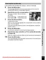 Preview for 157 page of Pentax Optio A30 Operating Manual