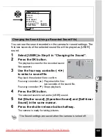 Preview for 167 page of Pentax Optio A30 Operating Manual