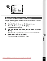 Preview for 175 page of Pentax Optio A30 Operating Manual