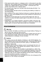 Preview for 4 page of Pentax Optio E90 Black Operating Manual