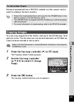 Preview for 135 page of Pentax Optio E90 Black Operating Manual