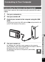 Preview for 165 page of Pentax Optio E90 Black Operating Manual