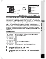 Preview for 85 page of Pentax OPTIO L40 Operating Manual