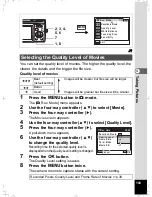 Preview for 105 page of Pentax OPTIO L40 Operating Manual