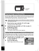 Preview for 130 page of Pentax OPTIO L40 Operating Manual