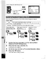 Preview for 158 page of Pentax OPTIO L40 Operating Manual