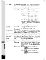 Preview for 180 page of Pentax OPTIO L40 Operating Manual