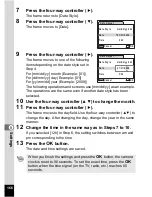 Предварительный просмотр 168 страницы Pentax OPTIO L50 Operating Manual