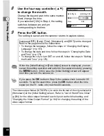 Preview for 46 page of Pentax OPTIO L60 Operating Manual