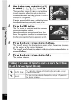 Preview for 78 page of Pentax OPTIO L60 Operating Manual