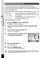 Preview for 98 page of Pentax OPTIO L60 Operating Manual