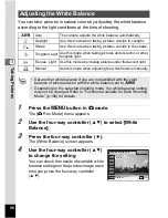 Preview for 100 page of Pentax OPTIO L60 Operating Manual