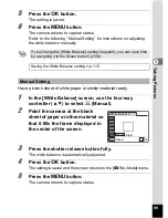 Preview for 101 page of Pentax OPTIO L60 Operating Manual