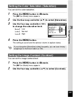 Preview for 107 page of Pentax OPTIO L60 Operating Manual