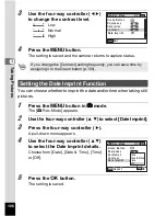 Preview for 108 page of Pentax OPTIO L60 Operating Manual