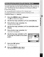 Preview for 113 page of Pentax OPTIO L60 Operating Manual