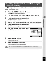 Preview for 115 page of Pentax OPTIO L60 Operating Manual