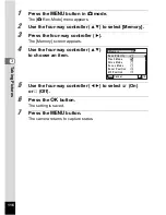 Preview for 118 page of Pentax OPTIO L60 Operating Manual