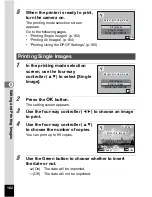 Preview for 164 page of Pentax OPTIO L60 Operating Manual