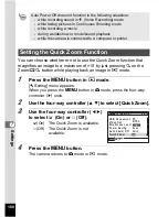 Preview for 190 page of Pentax OPTIO L60 Operating Manual