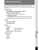 Preview for 207 page of Pentax OPTIO L60 Operating Manual